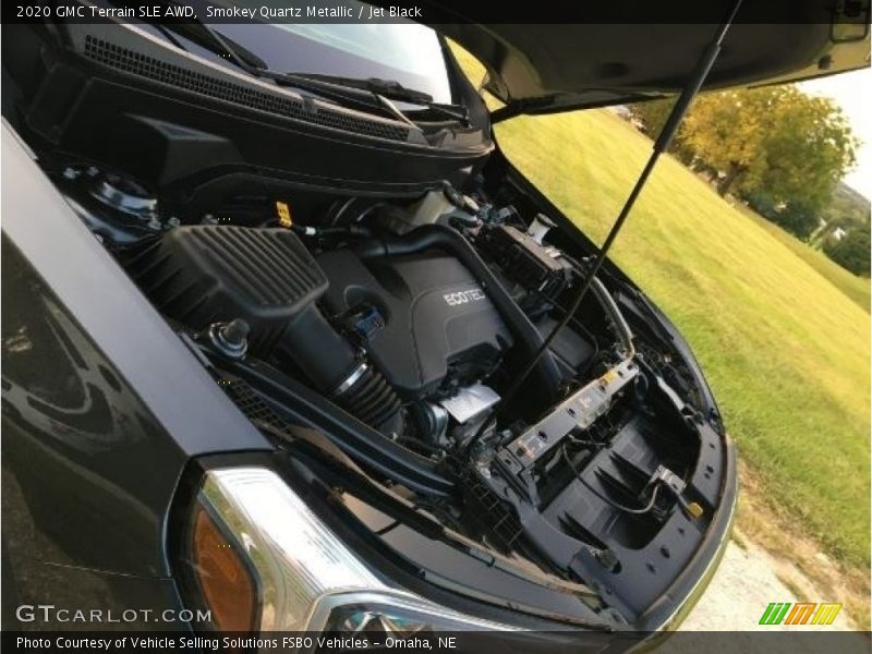 Smokey Quartz Metallic / Jet Black 2020 GMC Terrain SLE AWD