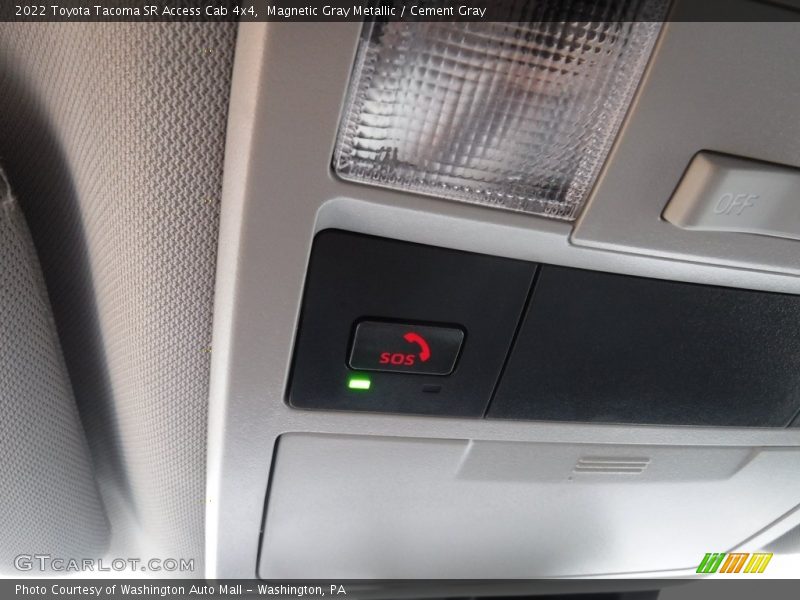 Magnetic Gray Metallic / Cement Gray 2022 Toyota Tacoma SR Access Cab 4x4