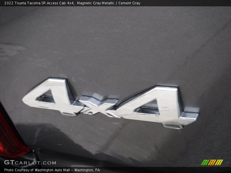 Magnetic Gray Metallic / Cement Gray 2022 Toyota Tacoma SR Access Cab 4x4