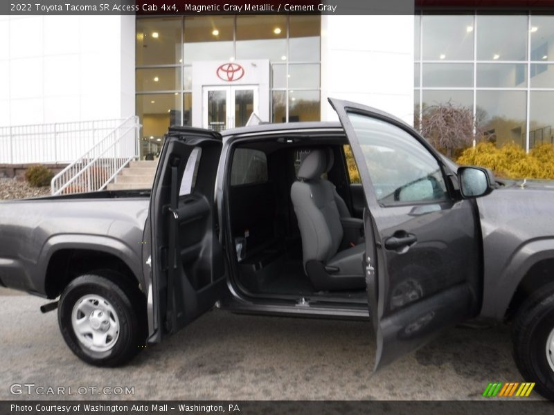 Magnetic Gray Metallic / Cement Gray 2022 Toyota Tacoma SR Access Cab 4x4