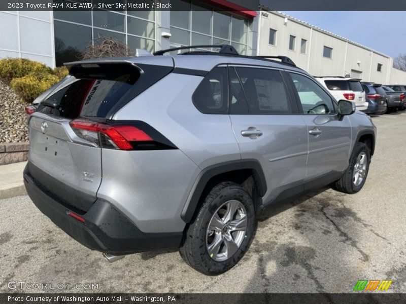 Silver Sky Metallic / Black 2023 Toyota RAV4 XLE AWD