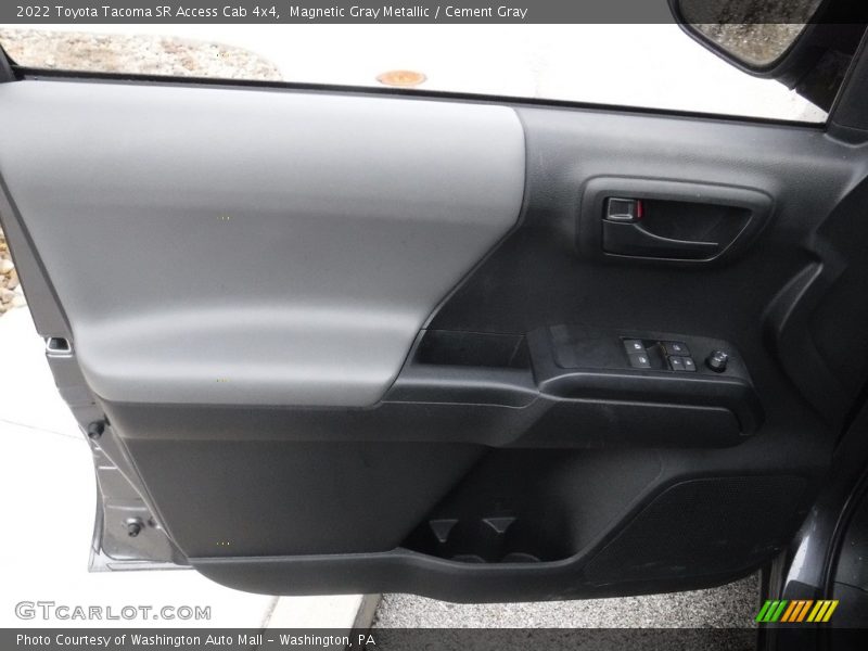 Magnetic Gray Metallic / Cement Gray 2022 Toyota Tacoma SR Access Cab 4x4