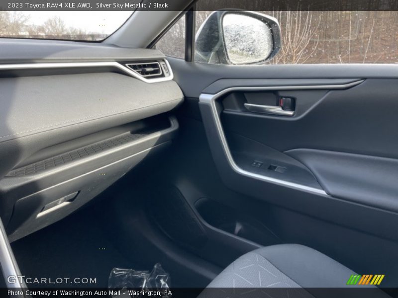 Silver Sky Metallic / Black 2023 Toyota RAV4 XLE AWD
