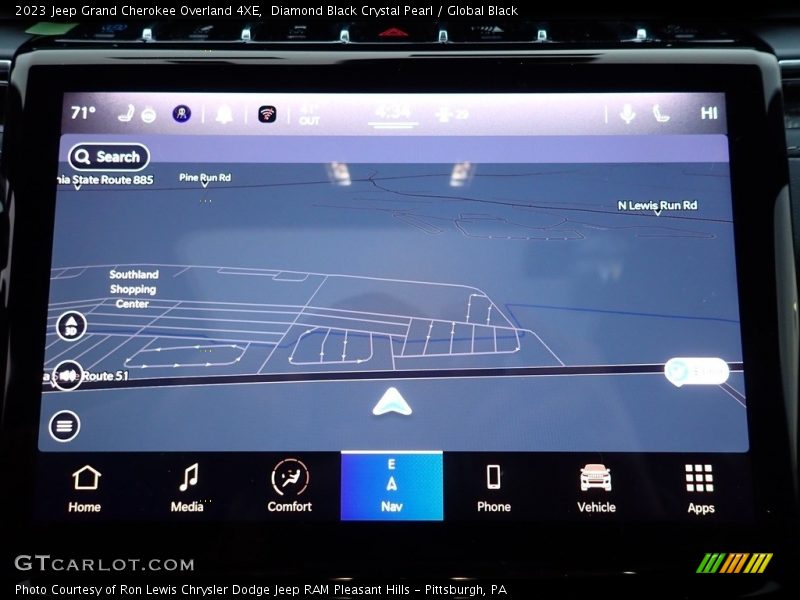 Diamond Black Crystal Pearl / Global Black 2023 Jeep Grand Cherokee Overland 4XE