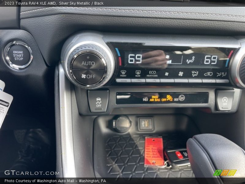 Silver Sky Metallic / Black 2023 Toyota RAV4 XLE AWD