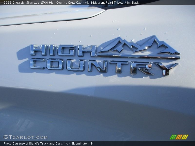 Iridescent Pearl Tricoat / Jet Black 2022 Chevrolet Silverado 1500 High Country Crew Cab 4x4