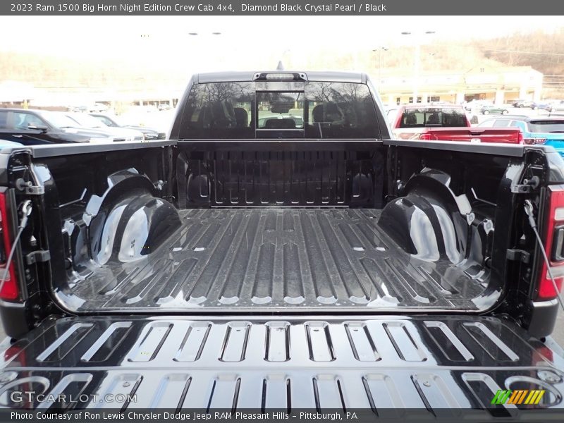 Diamond Black Crystal Pearl / Black 2023 Ram 1500 Big Horn Night Edition Crew Cab 4x4