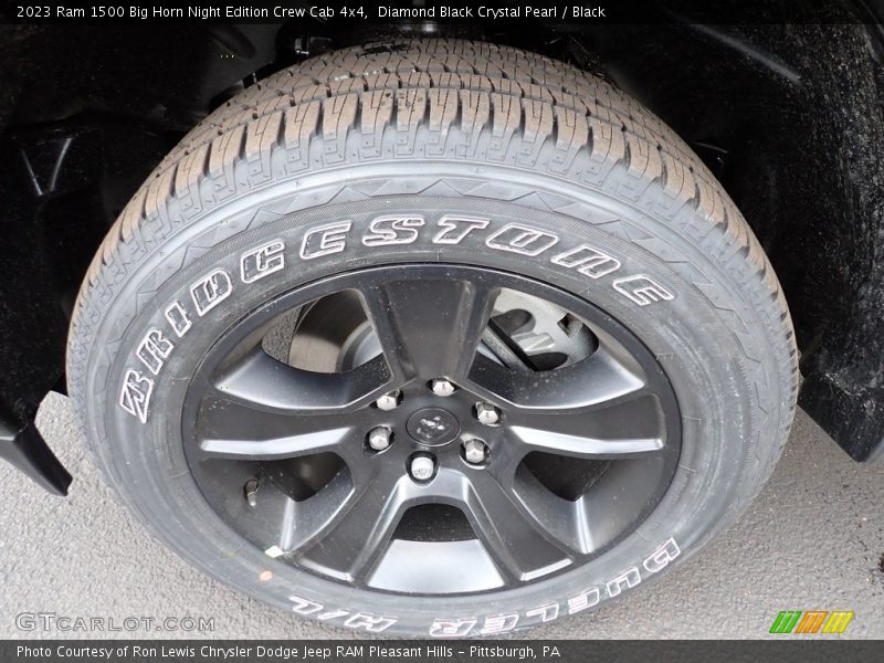  2023 1500 Big Horn Night Edition Crew Cab 4x4 Wheel