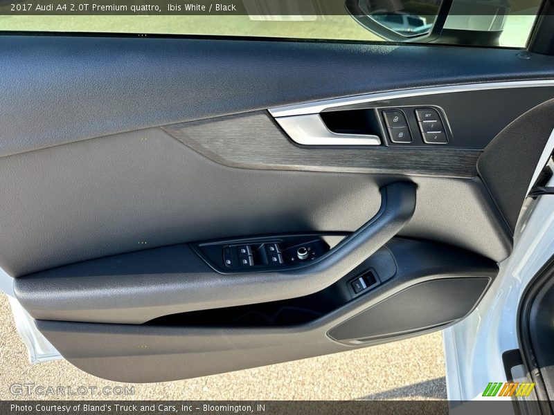 Ibis White / Black 2017 Audi A4 2.0T Premium quattro