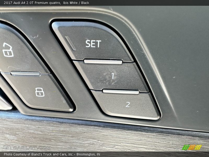 Ibis White / Black 2017 Audi A4 2.0T Premium quattro