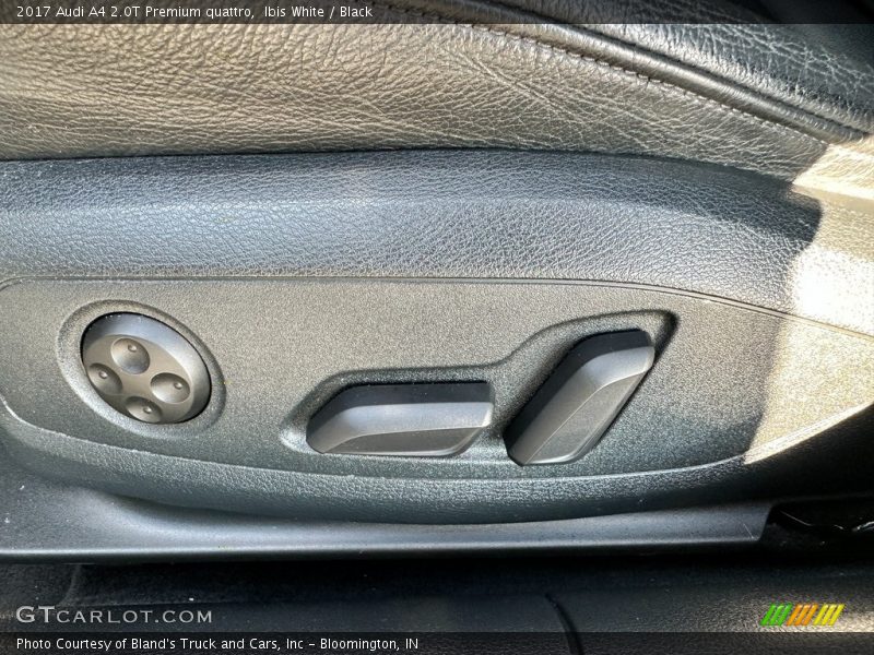 Ibis White / Black 2017 Audi A4 2.0T Premium quattro