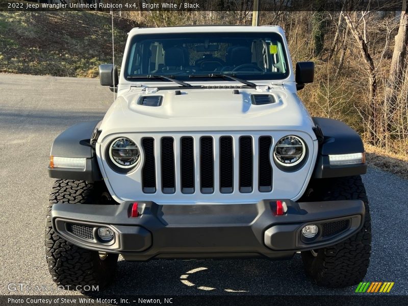Bright White / Black 2022 Jeep Wrangler Unlimited Rubicon 4x4