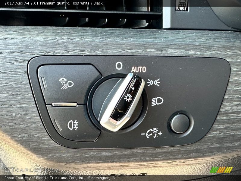 Ibis White / Black 2017 Audi A4 2.0T Premium quattro