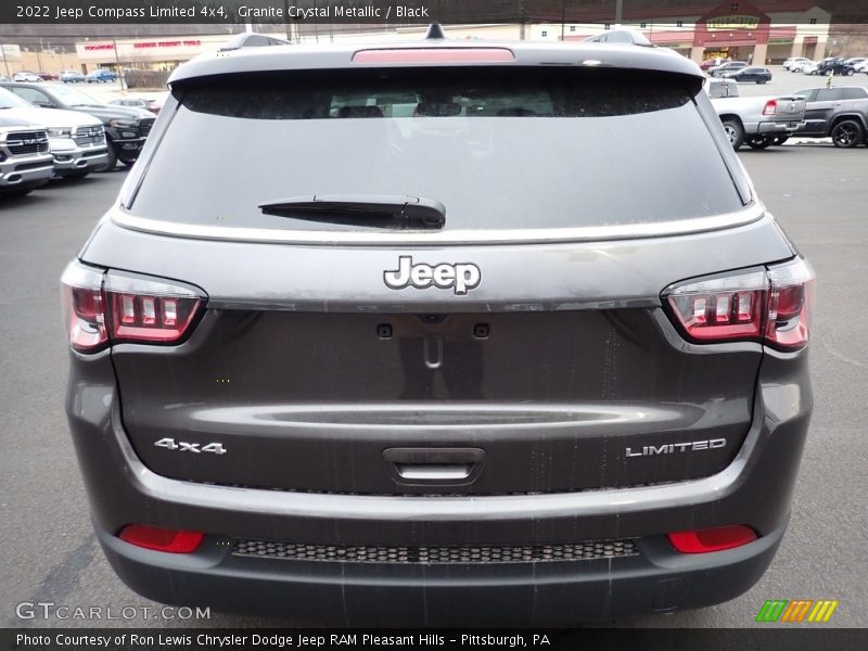 Granite Crystal Metallic / Black 2022 Jeep Compass Limited 4x4