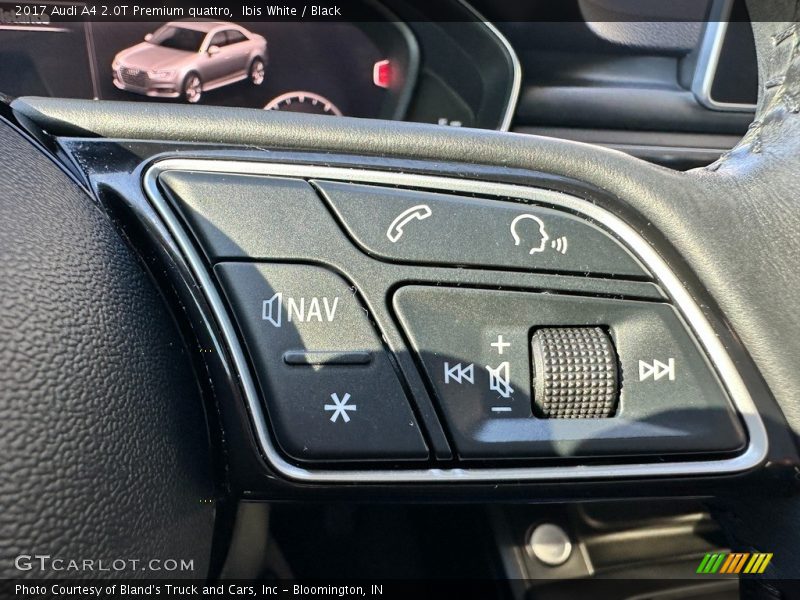 Ibis White / Black 2017 Audi A4 2.0T Premium quattro