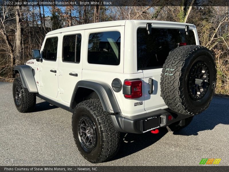Bright White / Black 2022 Jeep Wrangler Unlimited Rubicon 4x4