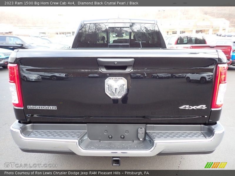 Diamond Black Crystal Pearl / Black 2023 Ram 1500 Big Horn Crew Cab 4x4