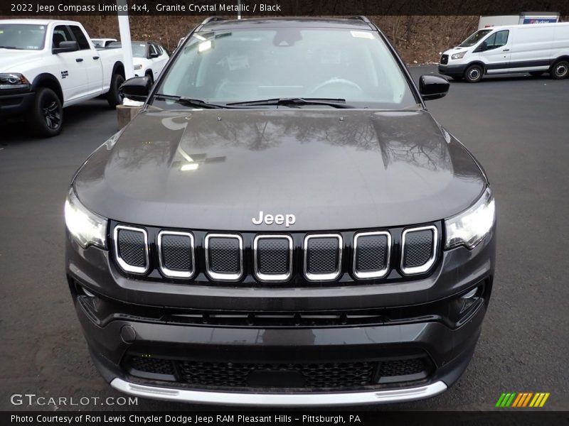 Granite Crystal Metallic / Black 2022 Jeep Compass Limited 4x4