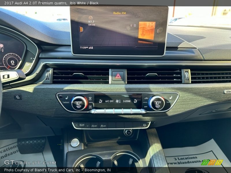 Ibis White / Black 2017 Audi A4 2.0T Premium quattro
