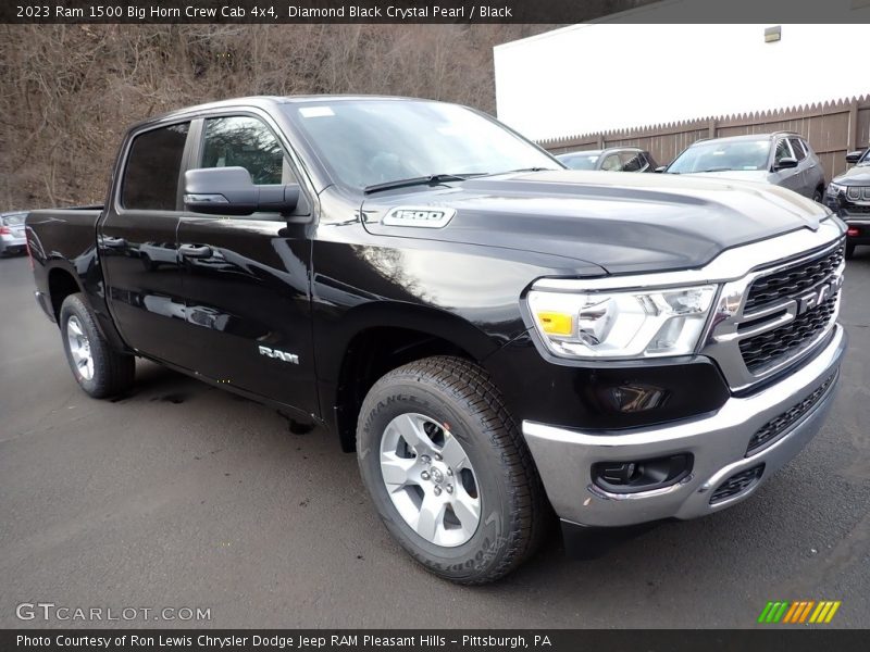 Front 3/4 View of 2023 1500 Big Horn Crew Cab 4x4