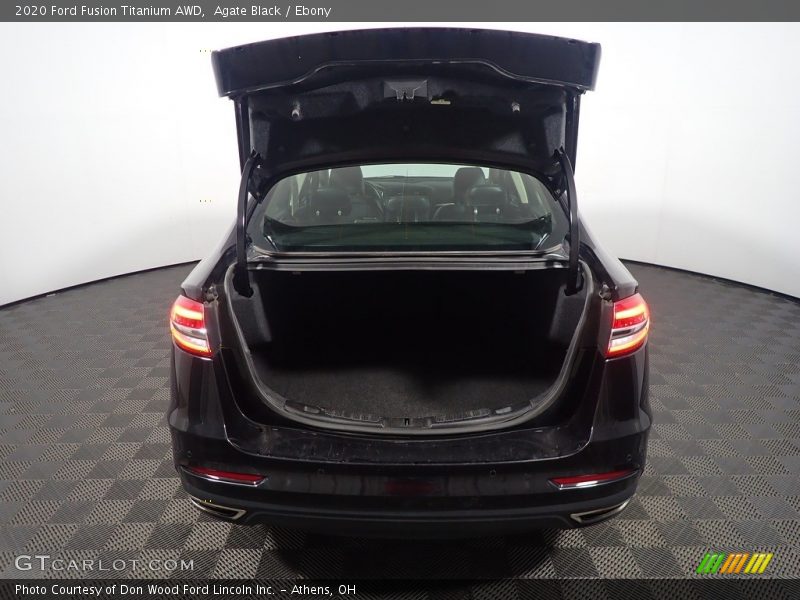 Agate Black / Ebony 2020 Ford Fusion Titanium AWD