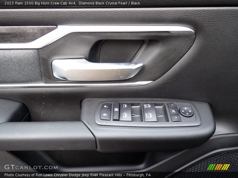 Diamond Black Crystal Pearl / Black 2023 Ram 1500 Big Horn Crew Cab 4x4
