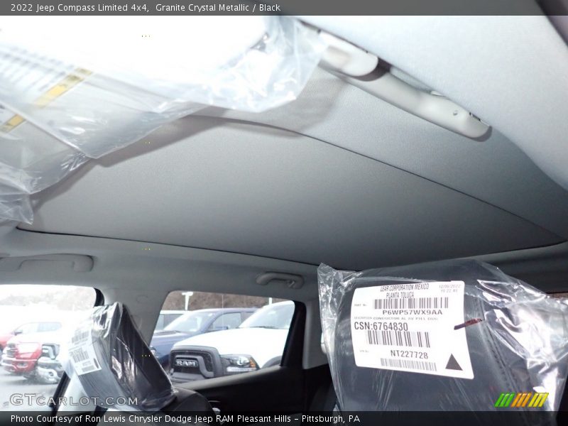Granite Crystal Metallic / Black 2022 Jeep Compass Limited 4x4