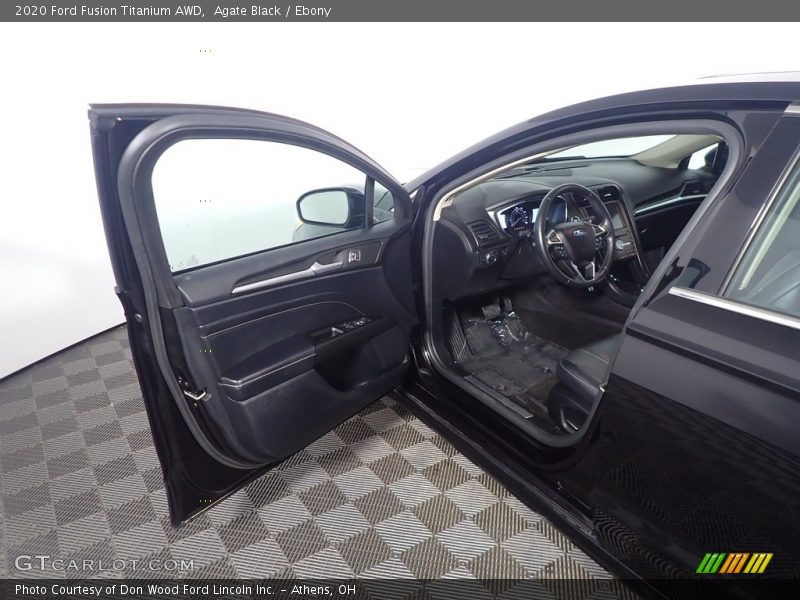 Agate Black / Ebony 2020 Ford Fusion Titanium AWD