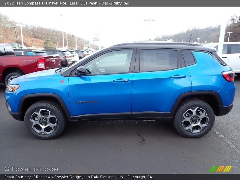  2022 Compass Trailhawk 4x4 Laser Blue Pearl