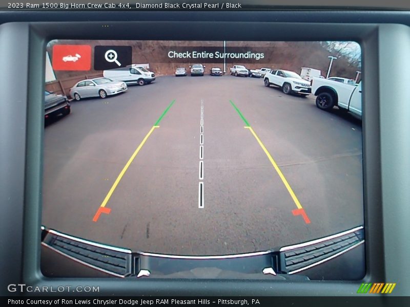 Diamond Black Crystal Pearl / Black 2023 Ram 1500 Big Horn Crew Cab 4x4