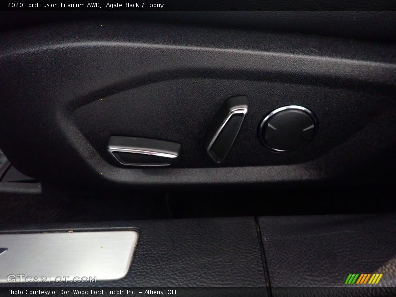Agate Black / Ebony 2020 Ford Fusion Titanium AWD