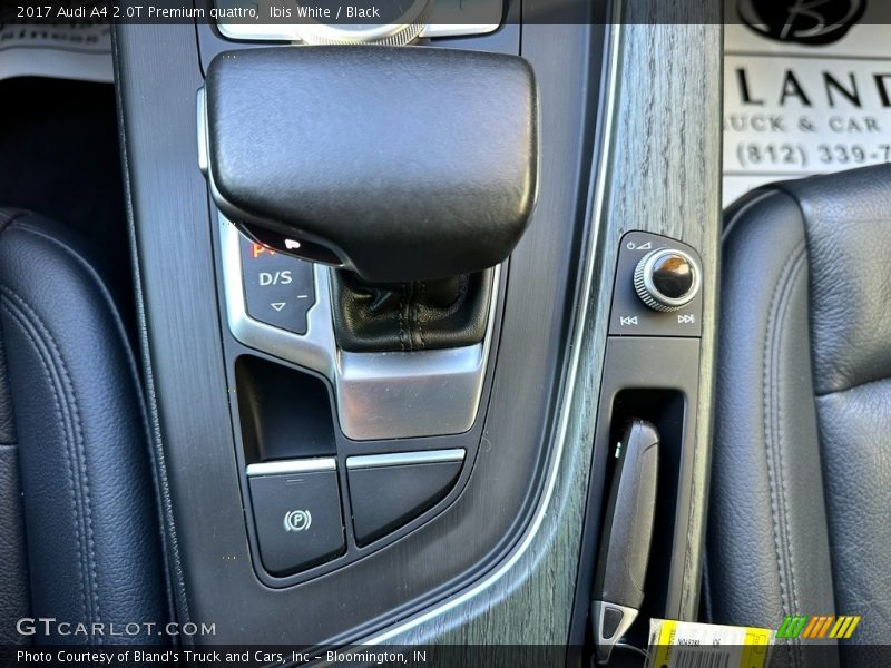 Ibis White / Black 2017 Audi A4 2.0T Premium quattro