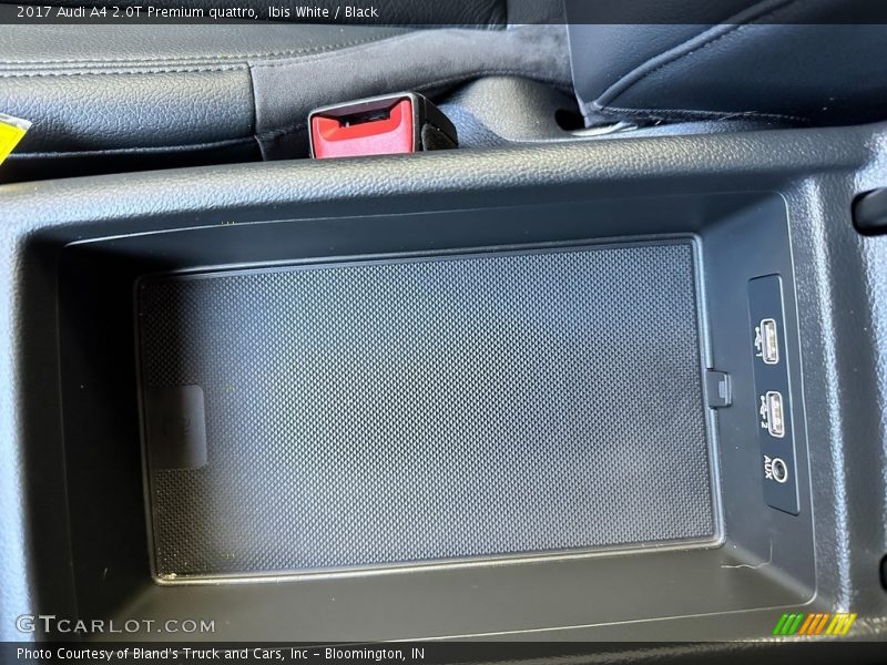 Ibis White / Black 2017 Audi A4 2.0T Premium quattro