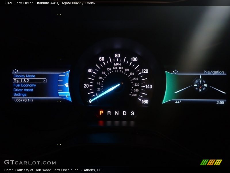  2020 Fusion Titanium AWD Titanium AWD Gauges