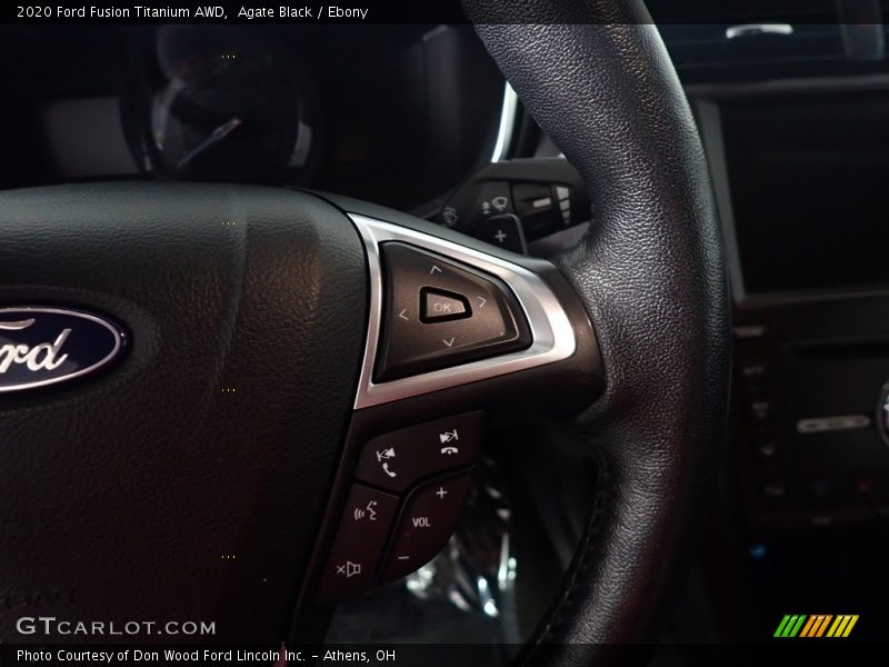  2020 Fusion Titanium AWD Steering Wheel