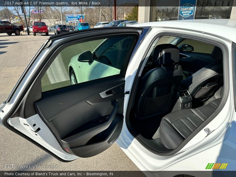 Ibis White / Black 2017 Audi A4 2.0T Premium quattro