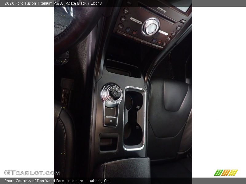 Agate Black / Ebony 2020 Ford Fusion Titanium AWD