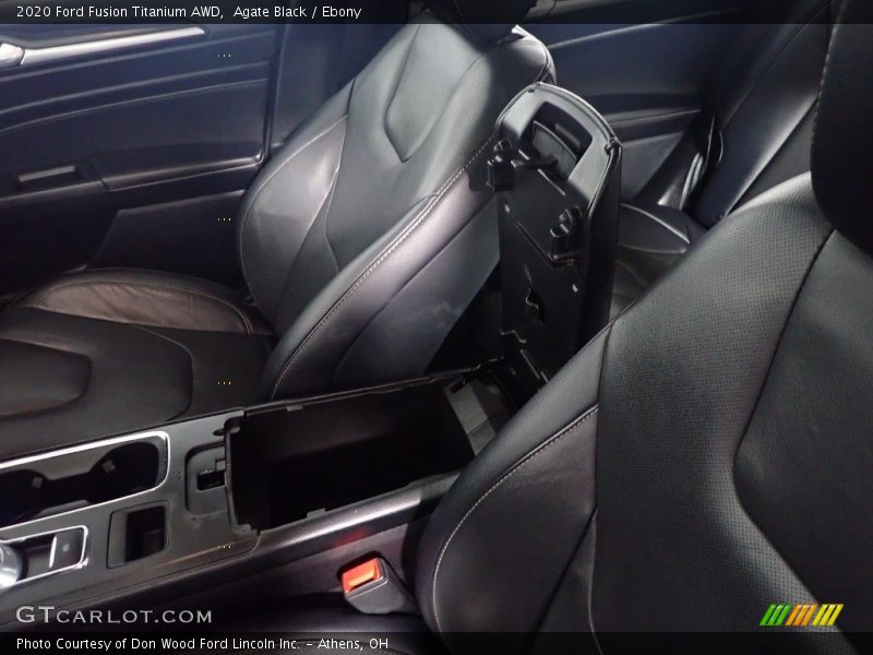 Agate Black / Ebony 2020 Ford Fusion Titanium AWD