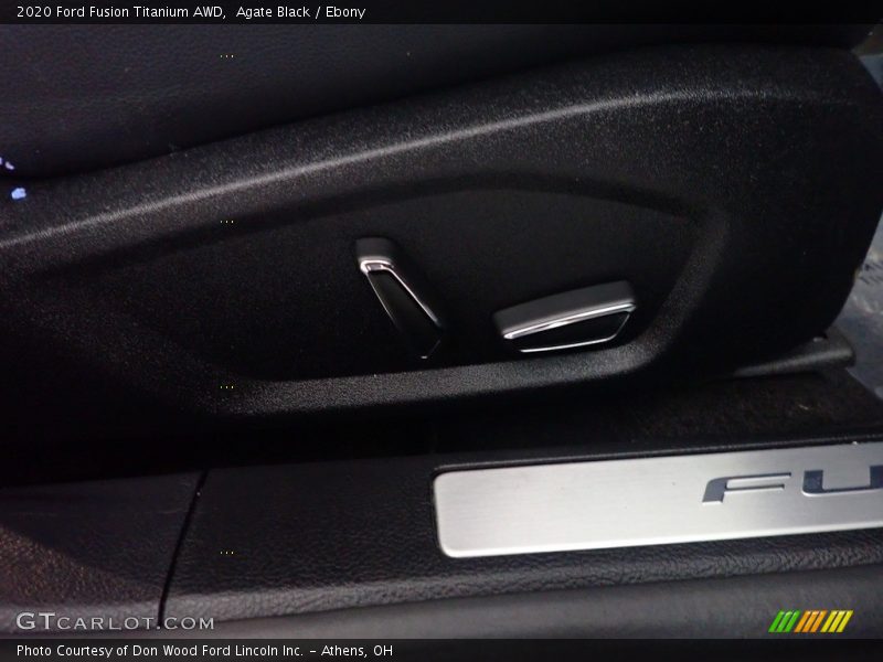 Agate Black / Ebony 2020 Ford Fusion Titanium AWD