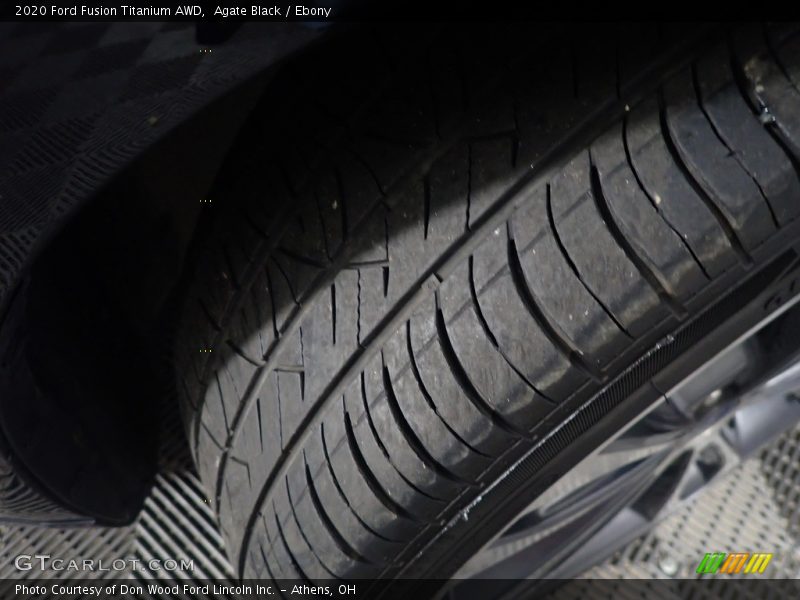 Agate Black / Ebony 2020 Ford Fusion Titanium AWD