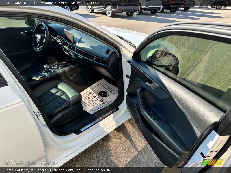 Ibis White / Black 2017 Audi A4 2.0T Premium quattro