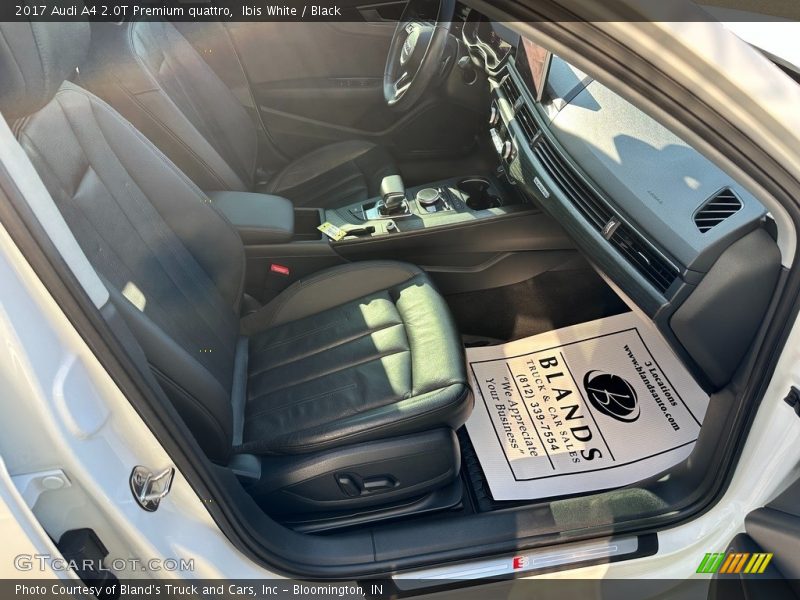 Ibis White / Black 2017 Audi A4 2.0T Premium quattro