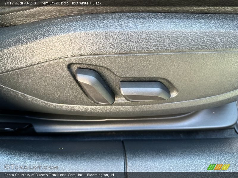 Ibis White / Black 2017 Audi A4 2.0T Premium quattro