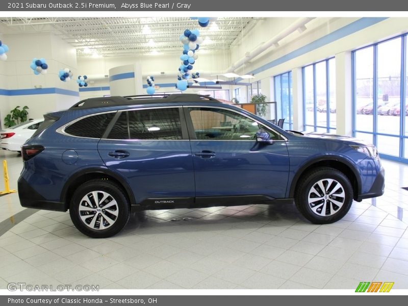  2021 Outback 2.5i Premium Abyss Blue Pearl