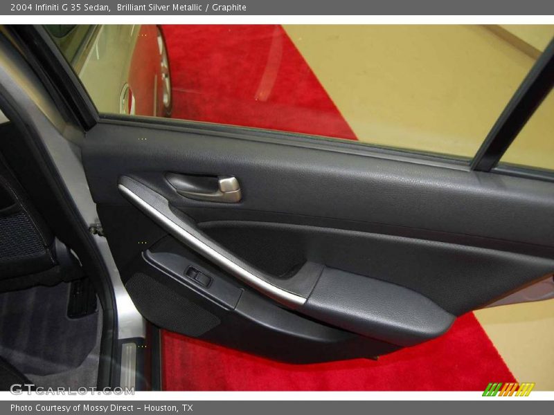 Brilliant Silver Metallic / Graphite 2004 Infiniti G 35 Sedan