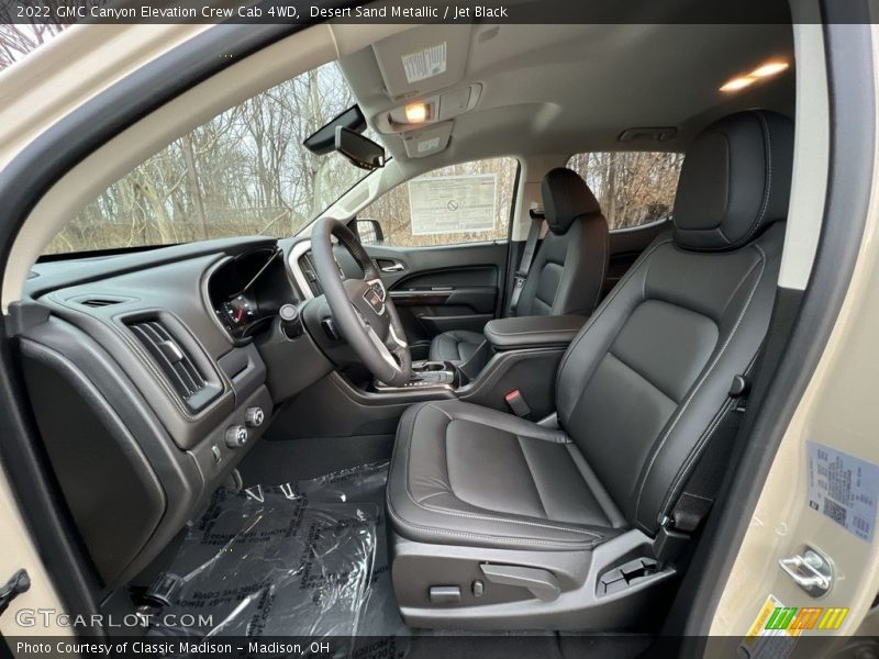  2022 Canyon Elevation Crew Cab 4WD Jet Black Interior