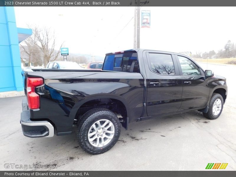 Black / Jet Black 2023 Chevrolet Silverado 1500 LT Crew Cab 4x4