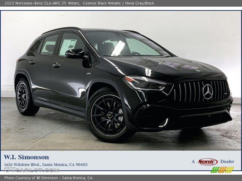 Cosmos Black Metallic / Neva Gray/Black 2023 Mercedes-Benz GLA AMG 35 4Matic