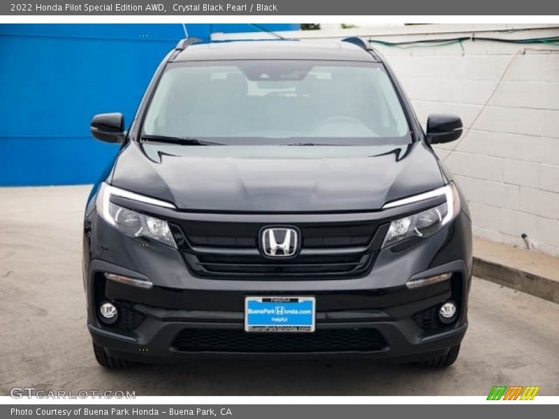 Crystal Black Pearl / Black 2022 Honda Pilot Special Edition AWD