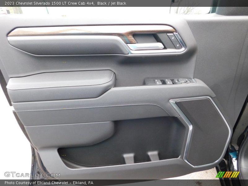 Black / Jet Black 2023 Chevrolet Silverado 1500 LT Crew Cab 4x4